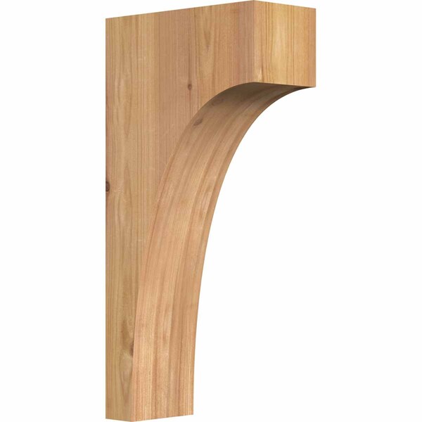 Ekena Millwork Huntington Smooth Corbel, Western Red Cedar, 3 1/2"W x 8"D x 16"H COR04X08X16HUN00SWR - main
